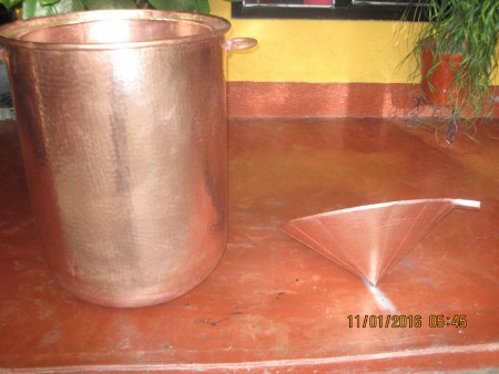 Fondo  y Montera  para mezcal